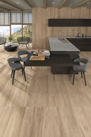 Carrelage effet bois 19,4x120 cm BELICE R NATURAL Remise